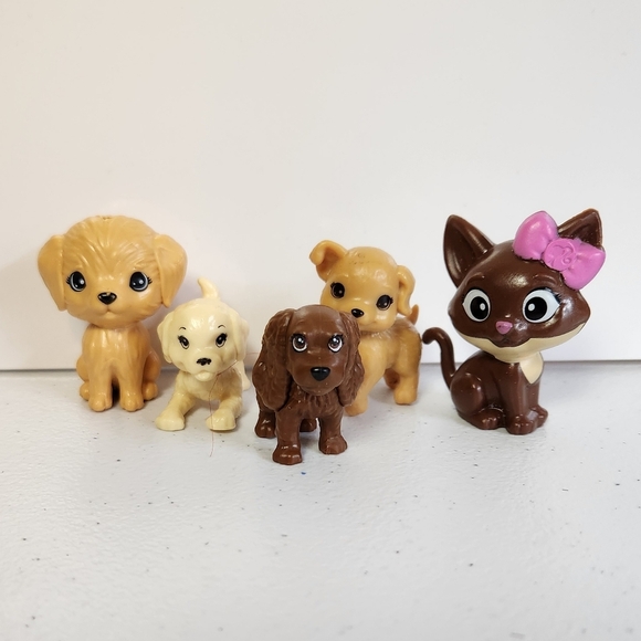 Barbie Other - Lot of Barbie doll Dog Pets Dogs Cat